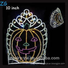 Colored Rhinestone Holiday Pageant Halloween Crown